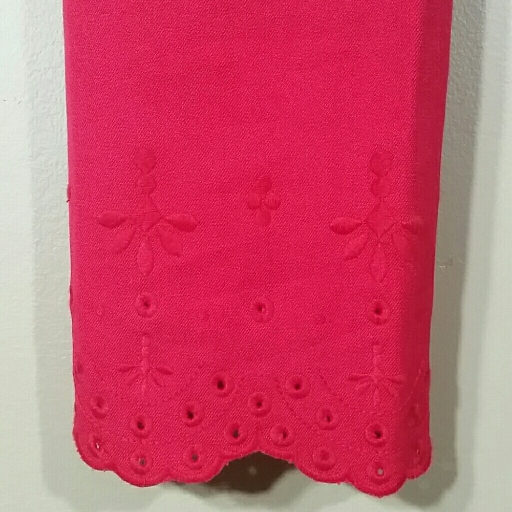 GAP coral skinny ankle pants with details - Picture 5 of 7